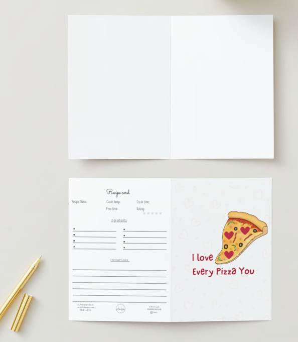 Every Pizza You Greeting Card
