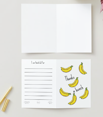 Thanks a Bunch Greeting Card