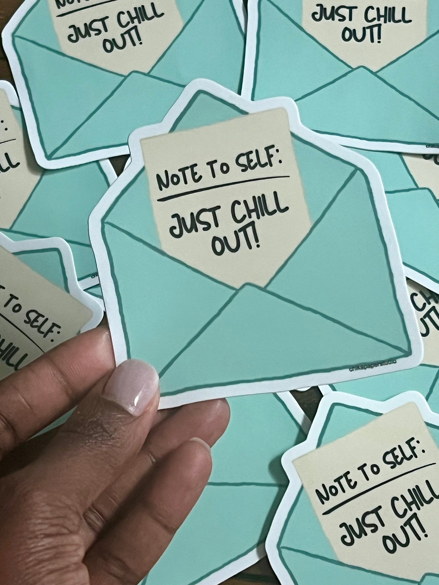 Just Chill Sticker
