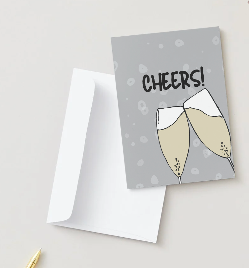 Cheers Greeting Card