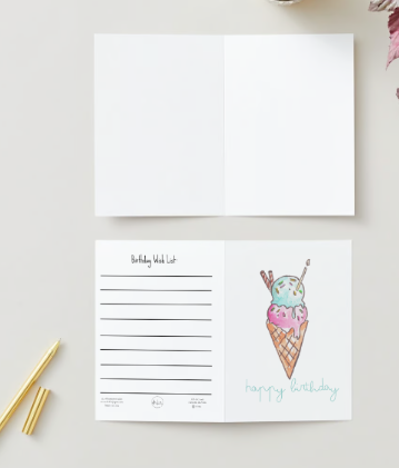 Sweet Birthday Greeting Card