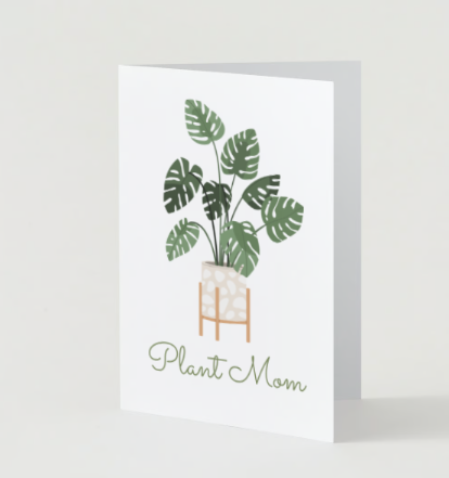 Plant Mom Greeting Card