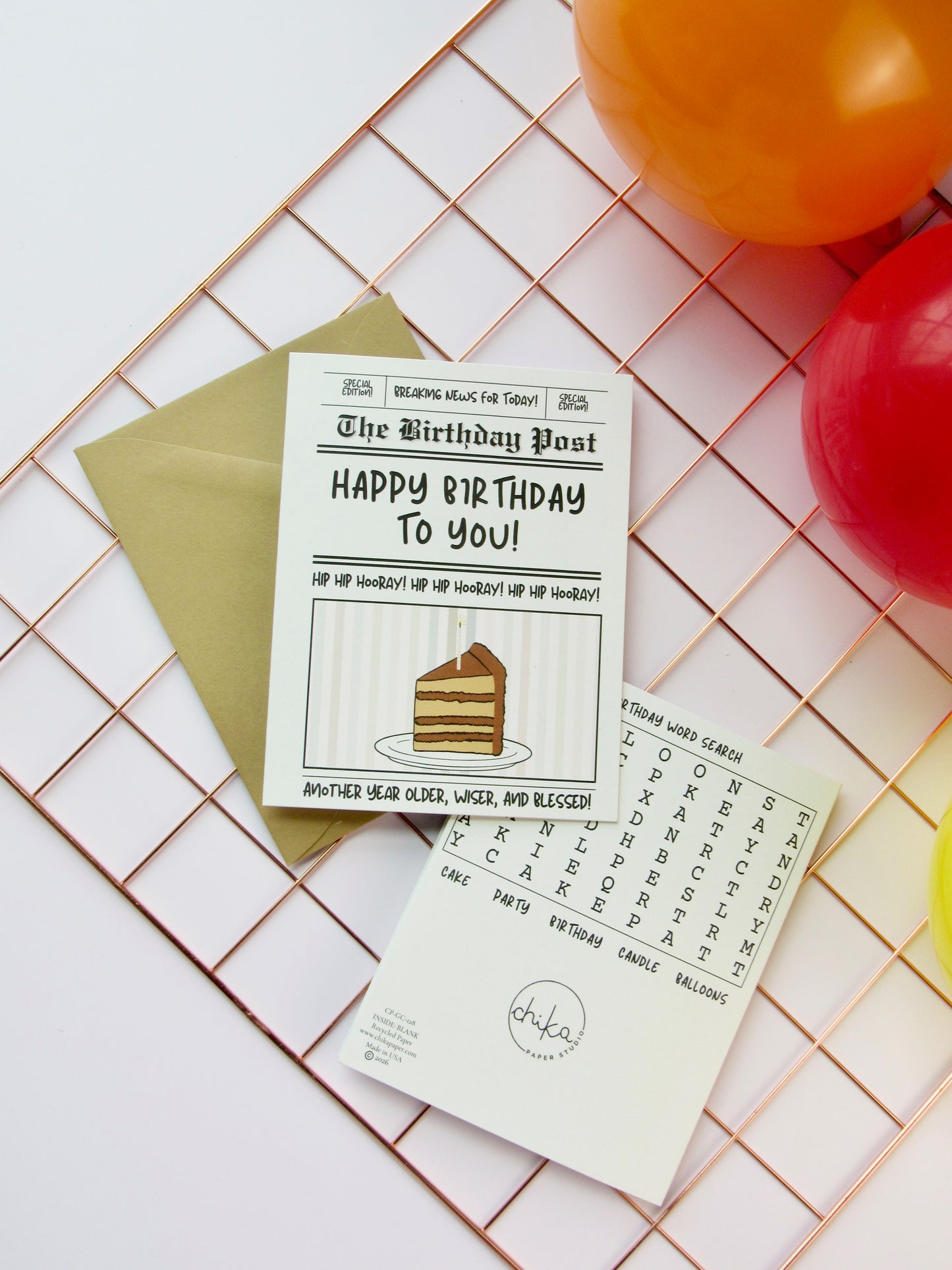The Birthday Stack — 5-Card Birthday Bundle