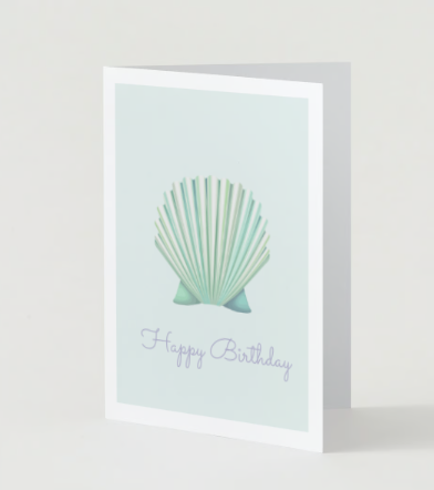 Shellz Bday Greeting Card