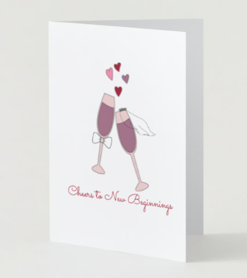 To New Beginnings Greeting Card