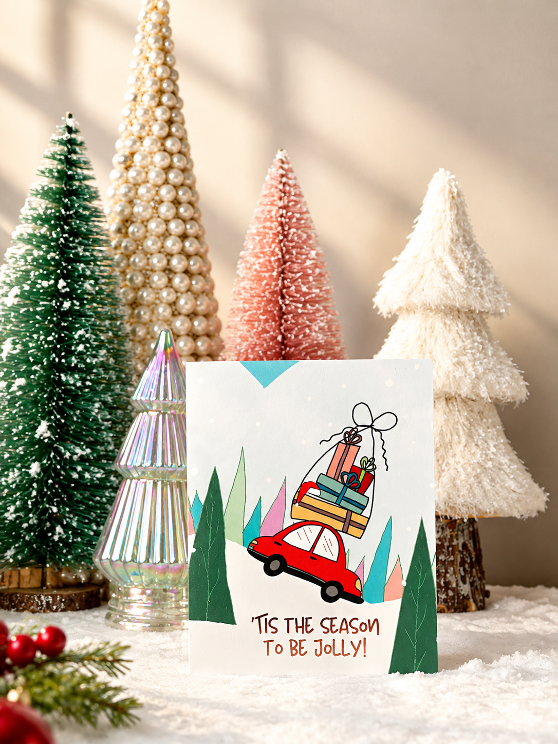 'Tis the Season to Be Jolly Christmas Card