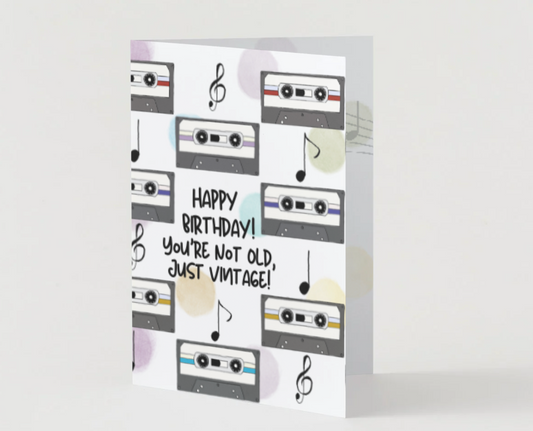Vintage Bday Card
