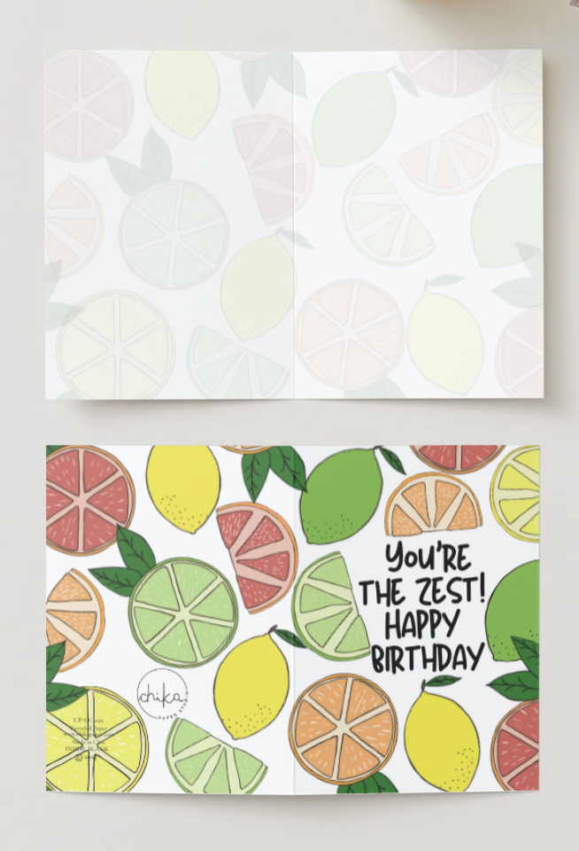 Zesty Birthday