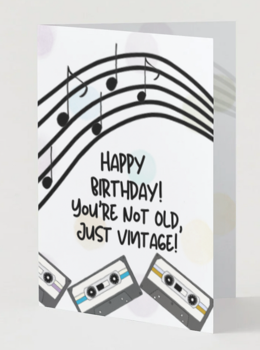 Vintage Bday Card