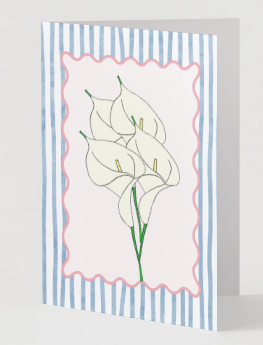Lillies Greeting Card