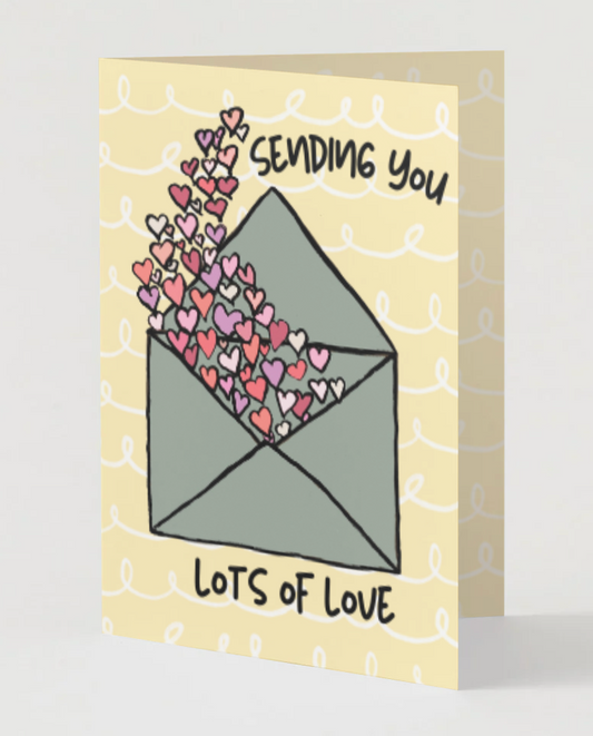 Lots of Love Greeting Card