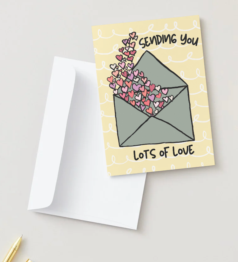 Lots of Love Greeting Card